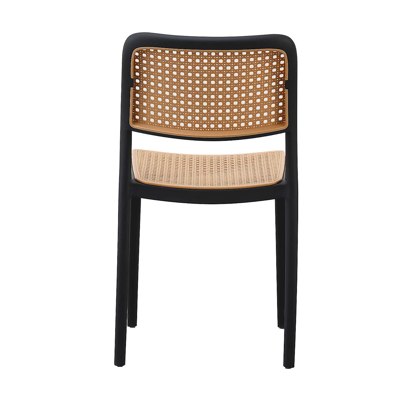 Fusion Living Plastic Cafe Dining Chair