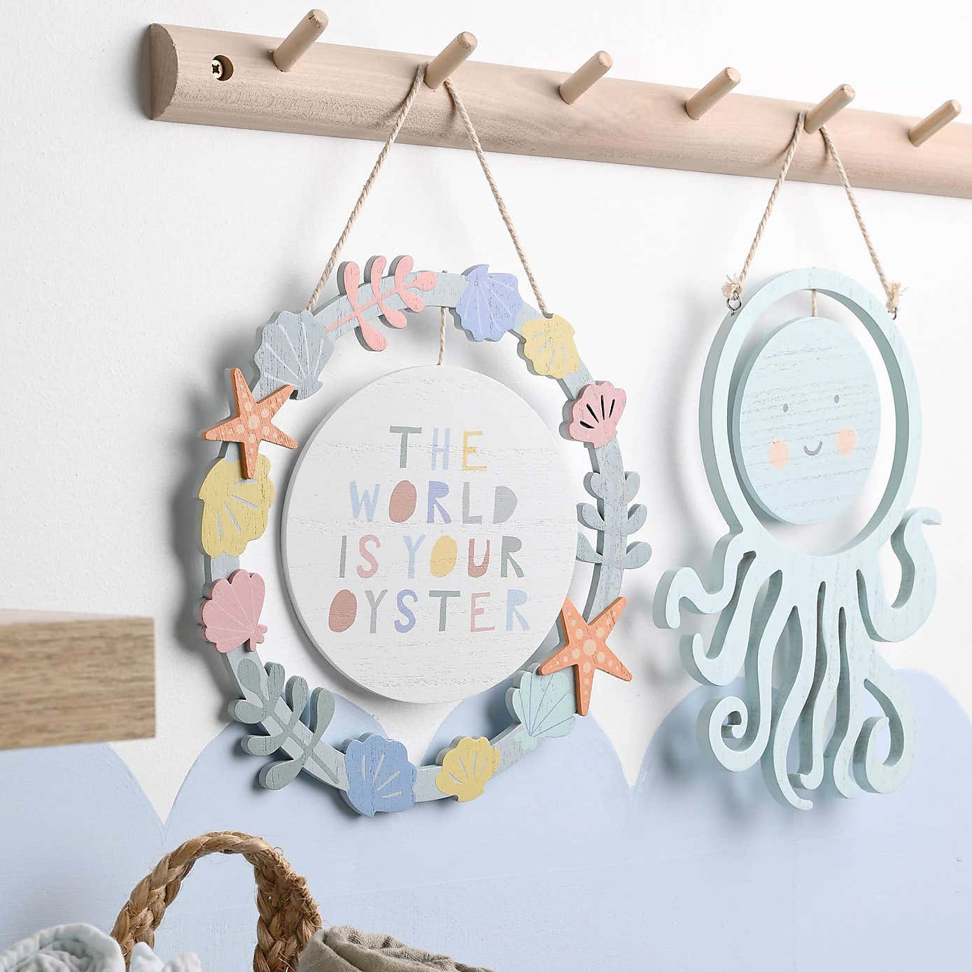Petit Cheri Octopus Hanging Plaque