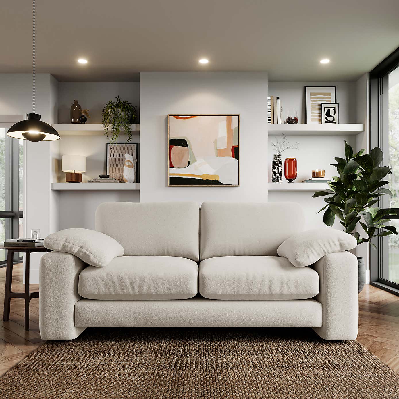 Magnus Cosy Weave 3 Seater Sofa