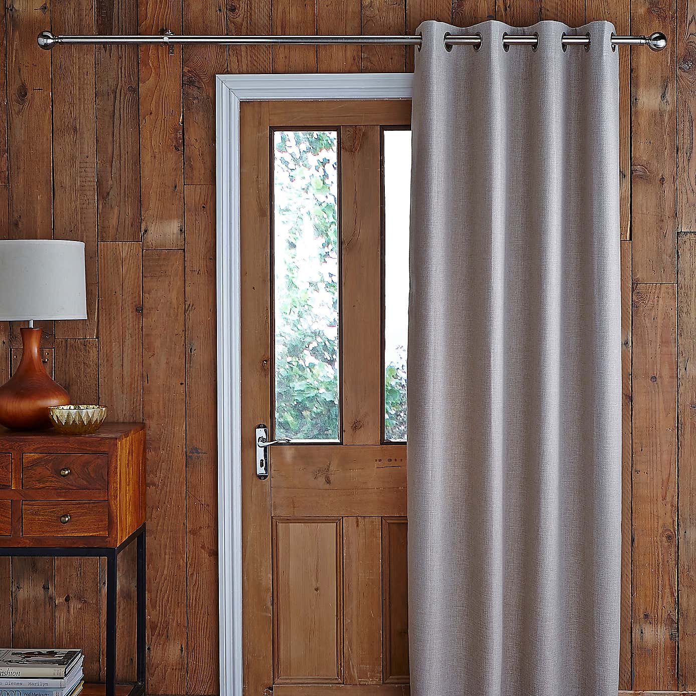 Jennings Natural Thermal Door Curtain