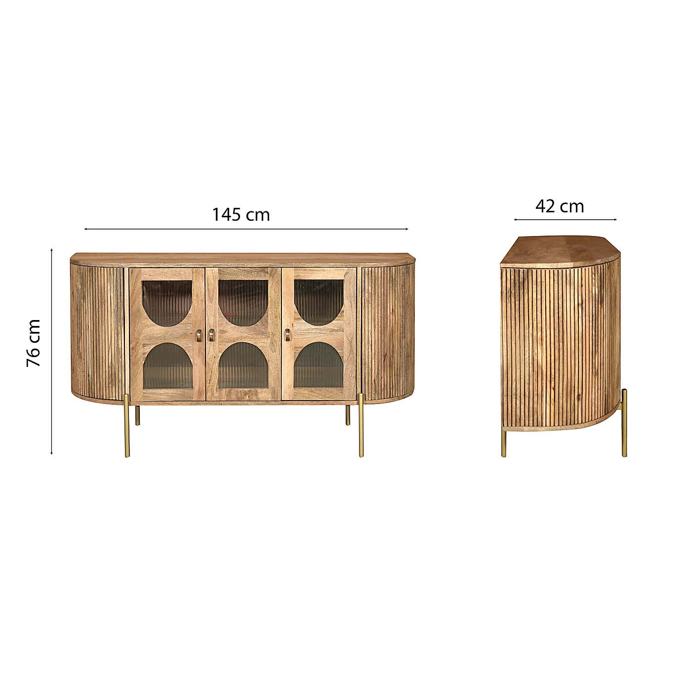 Indus Valley Orbit 3 Door Sideboard