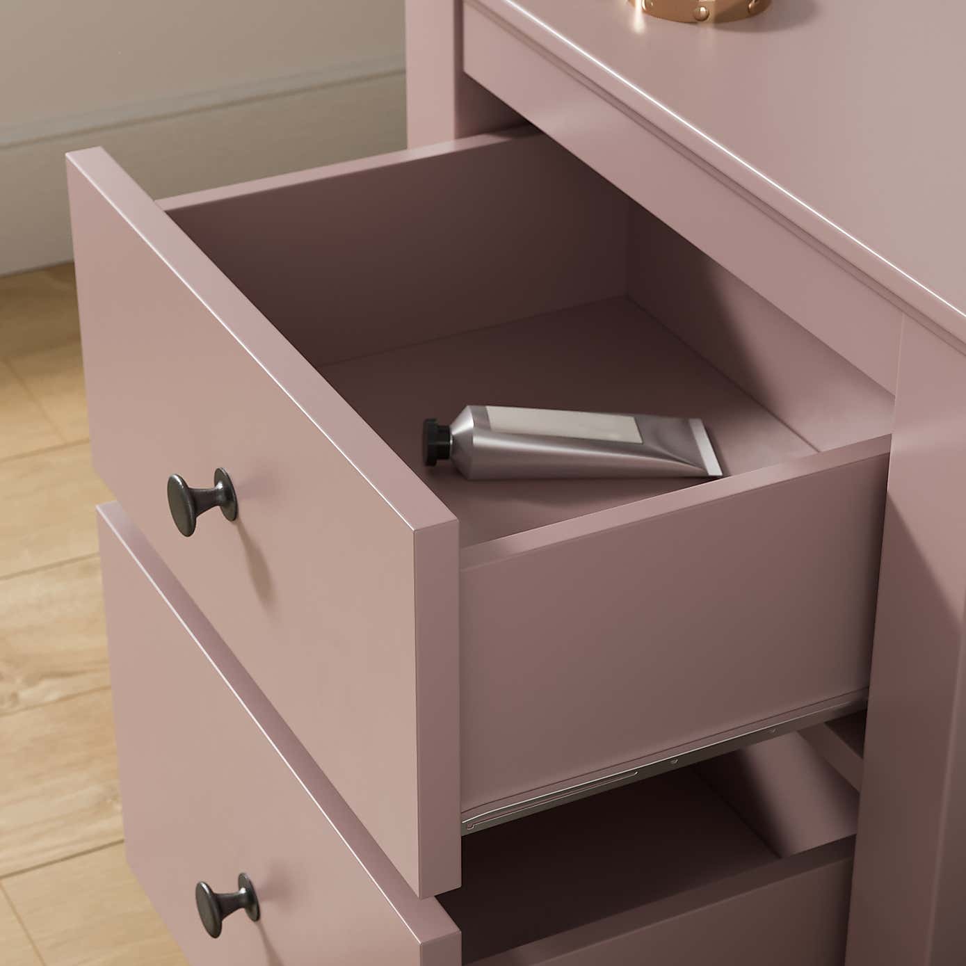 Lynton 2 Drawer Bedside Table