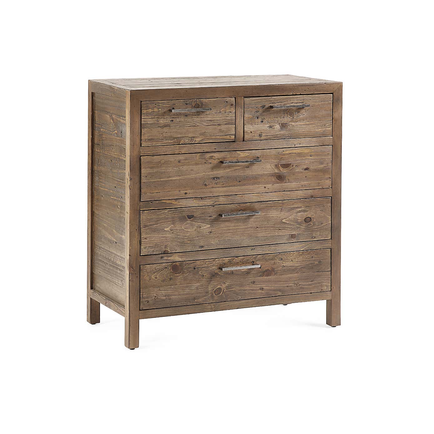 Homer 5 Drawer Chest, Pine