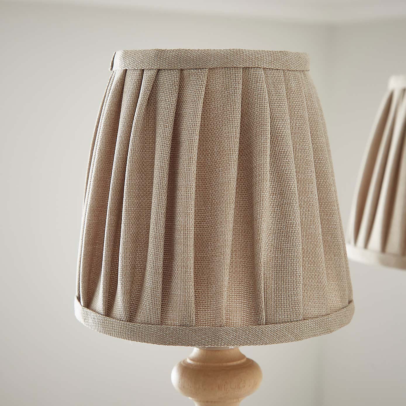 Bobby Pleated Adjustable Semi Flush Candlestick Chandelier