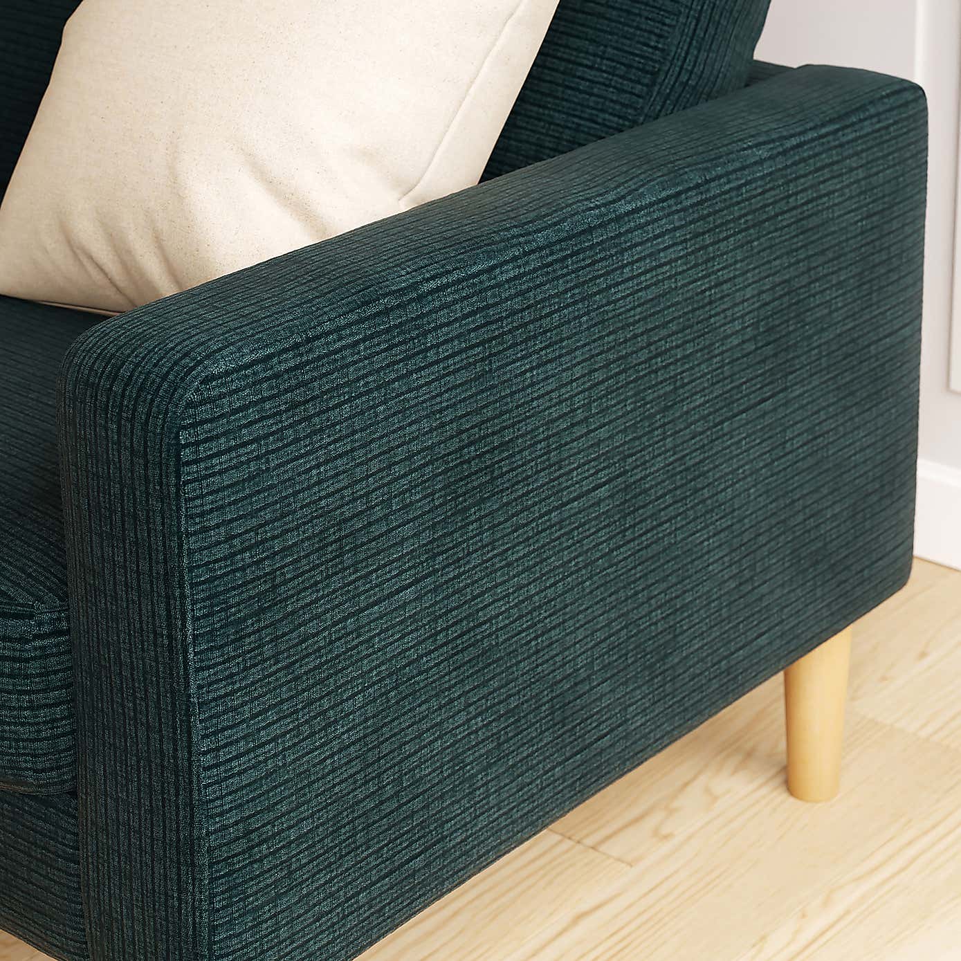 Jacob Cord Compact 2 Seater Sofa