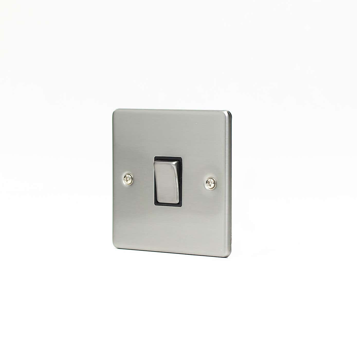 1 Gang 2 Way Stainless Steel Light Switch