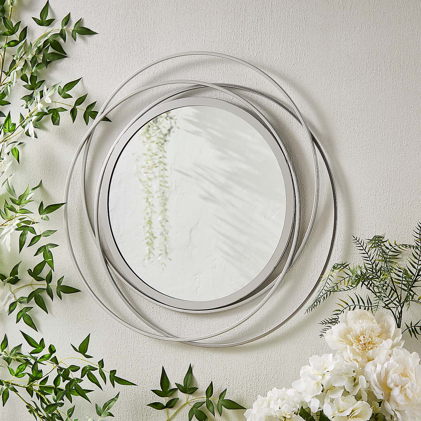 Zen Luxe Round Indoor Outdoor Wall Mirror