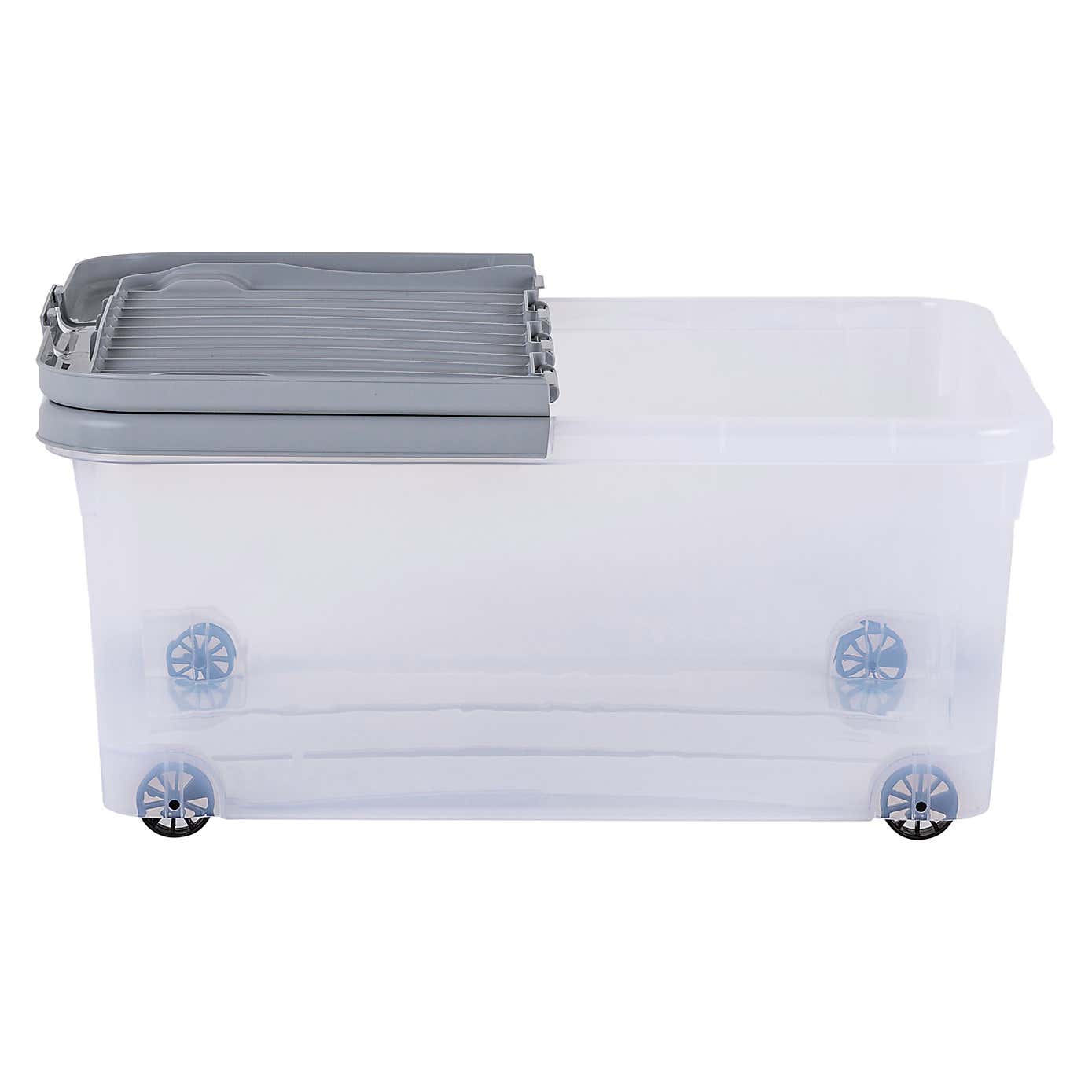 Wham Set of 3 Storage Boxes with Wheels & Lid