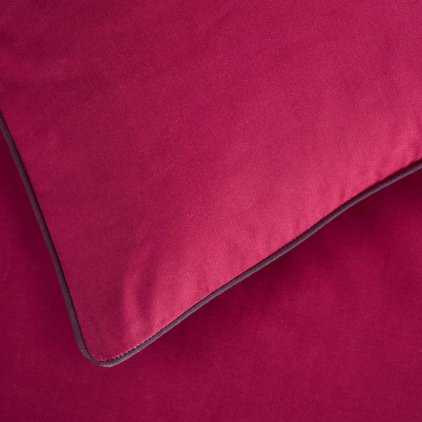 Elements Pure Cotton Magenta Duvet Cover and Pillowcase Set