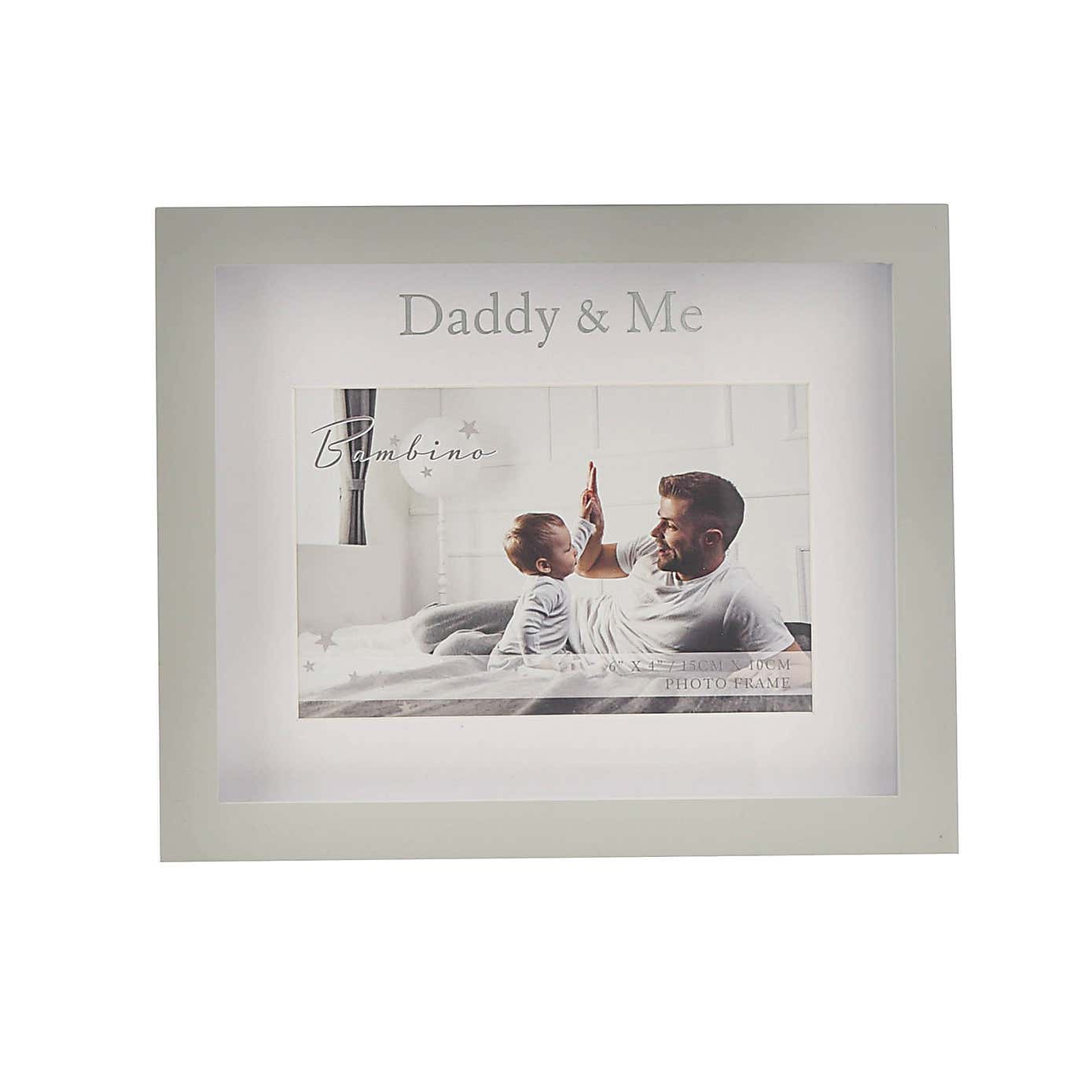 Bambino Daddy & Me Frame in Lidded Gift Box