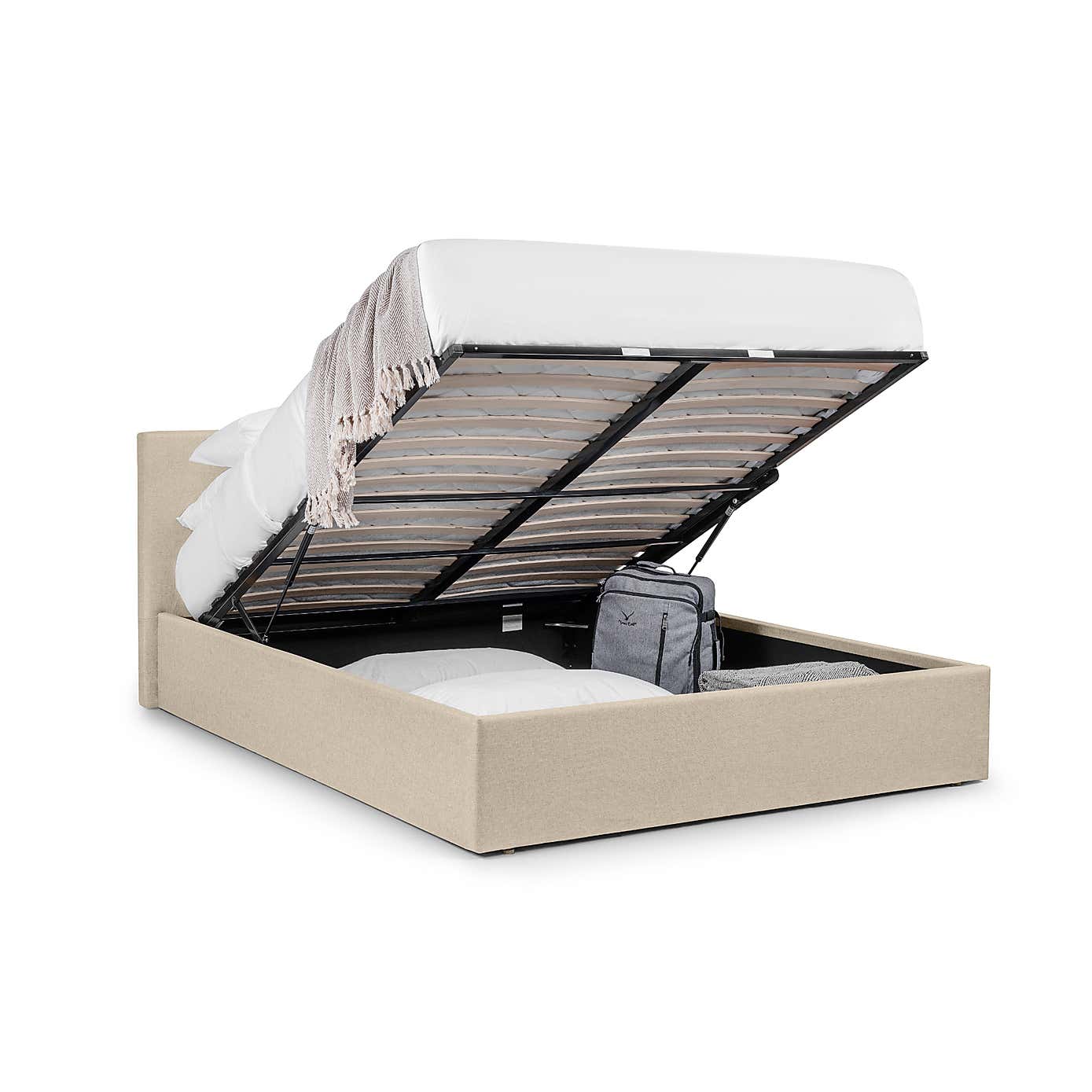 Rialto Fabric Ottoman Bed