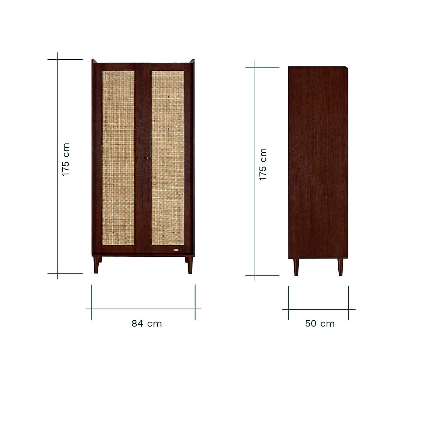 Tutti Bambini Japandi 3 Piece Nursery Furniture Set