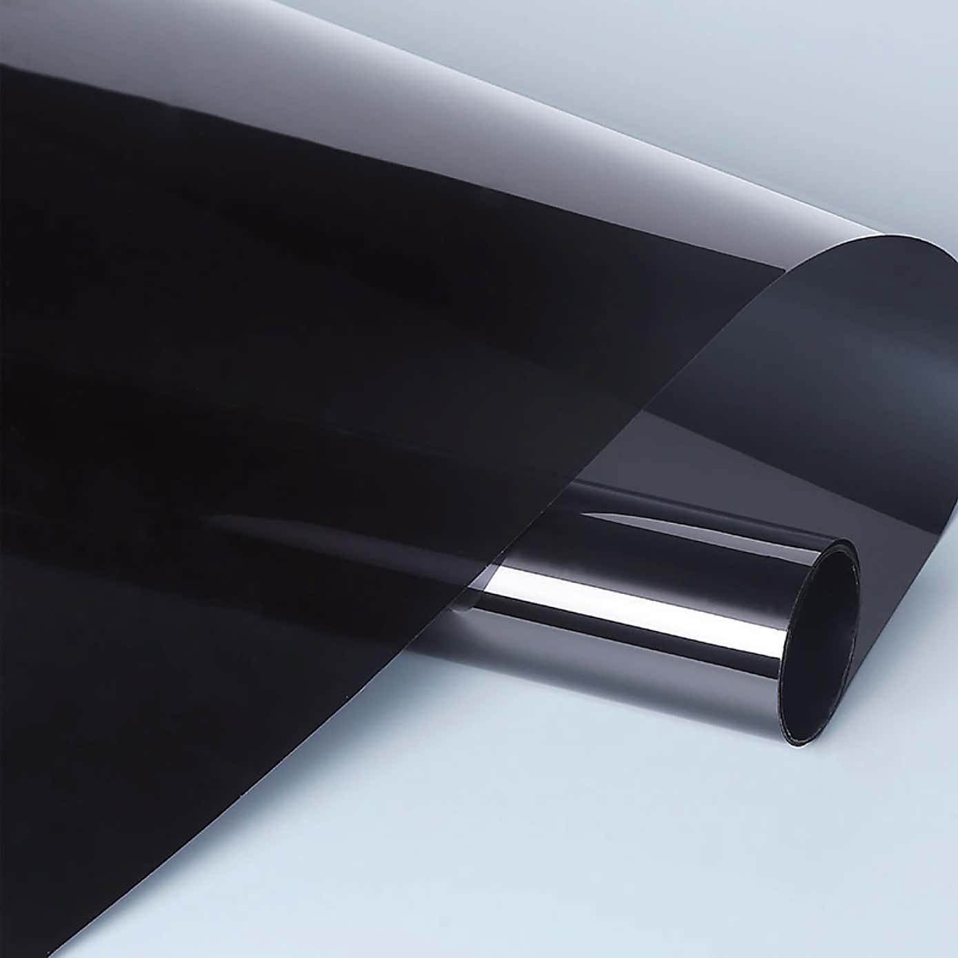 Static Cling Energy Saving Black Window Film