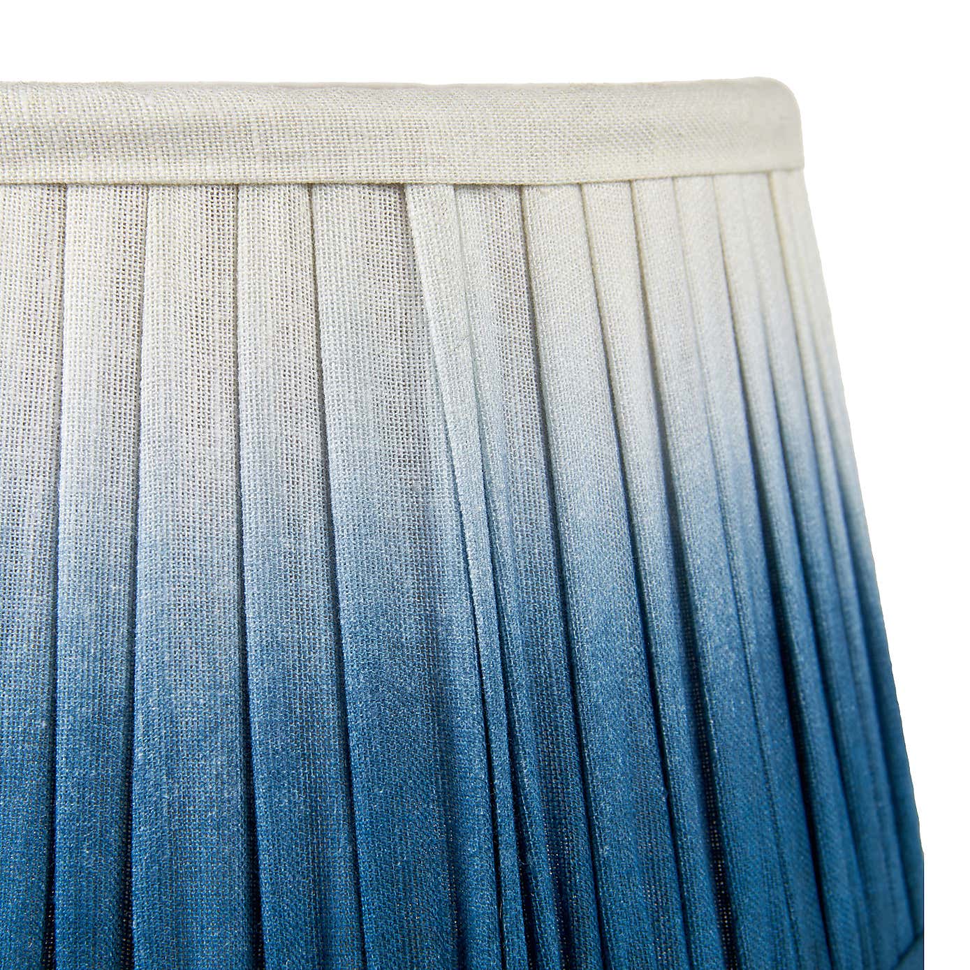 Scallop Ombre Soft Pleated Tapered Shade