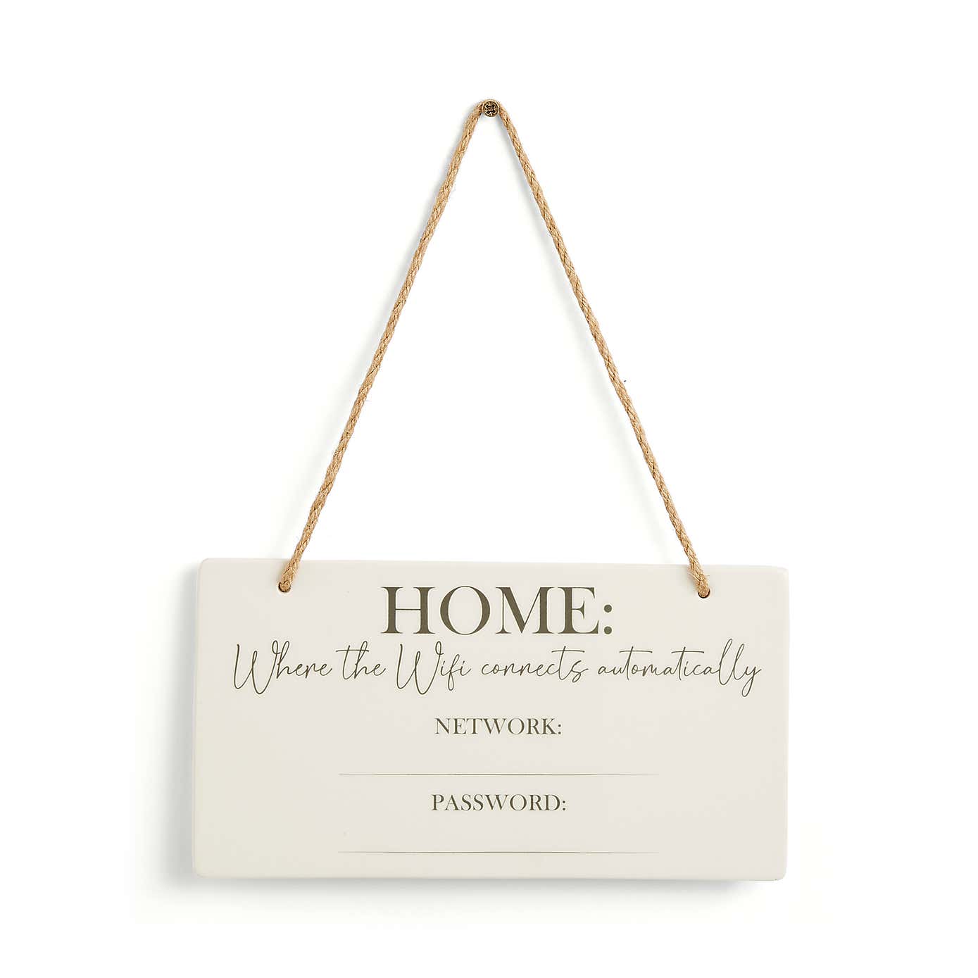 Churchgate Wifi Plaque