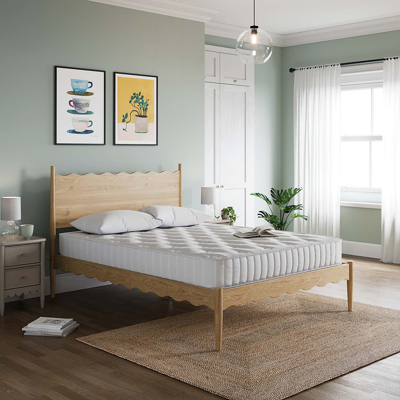 Emilie Bed Frame, Wood