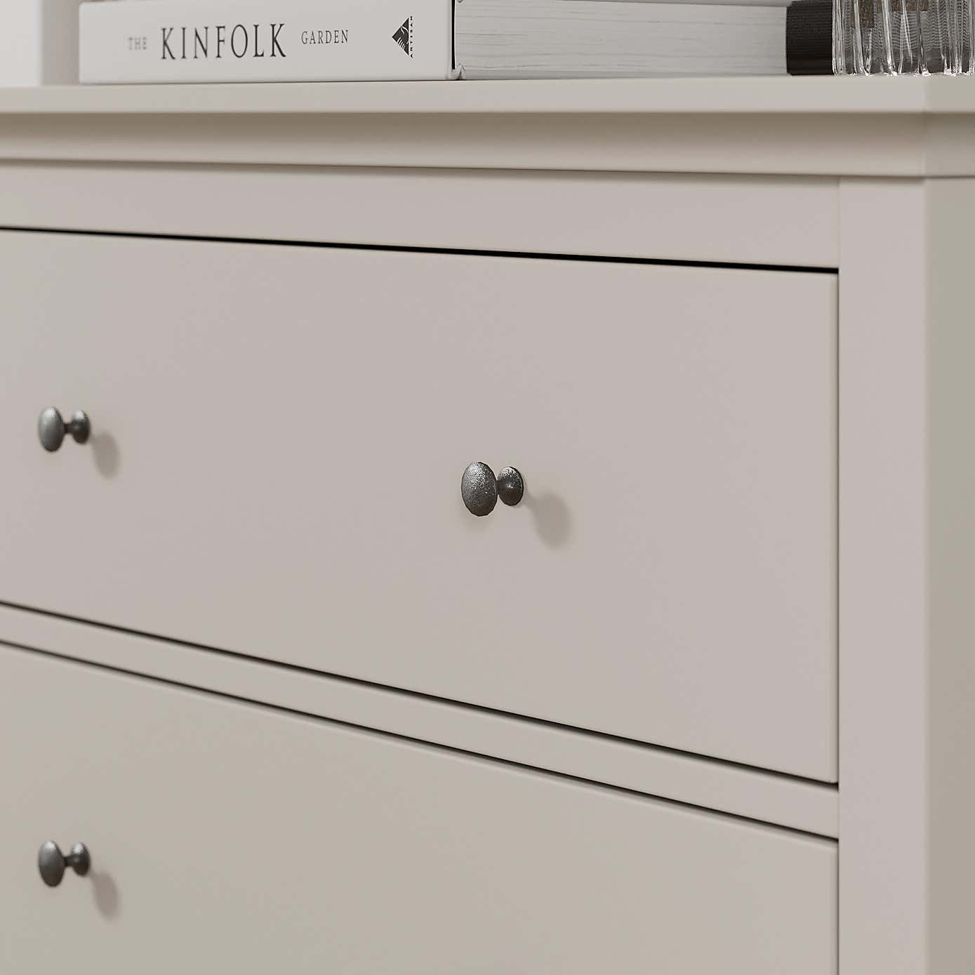 Lynton Grey 3 Drawer Chest