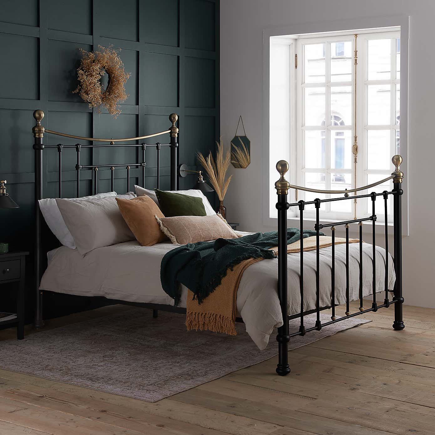Bronte Cream Bed Frame
