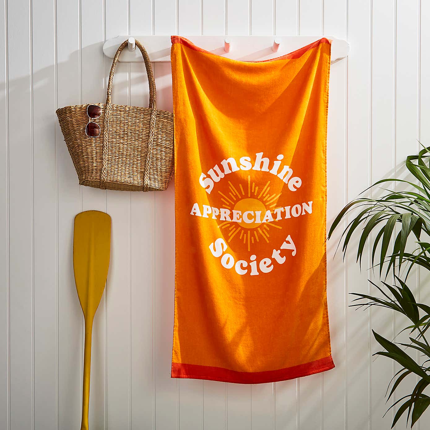 Sunshine Society Beach Towel