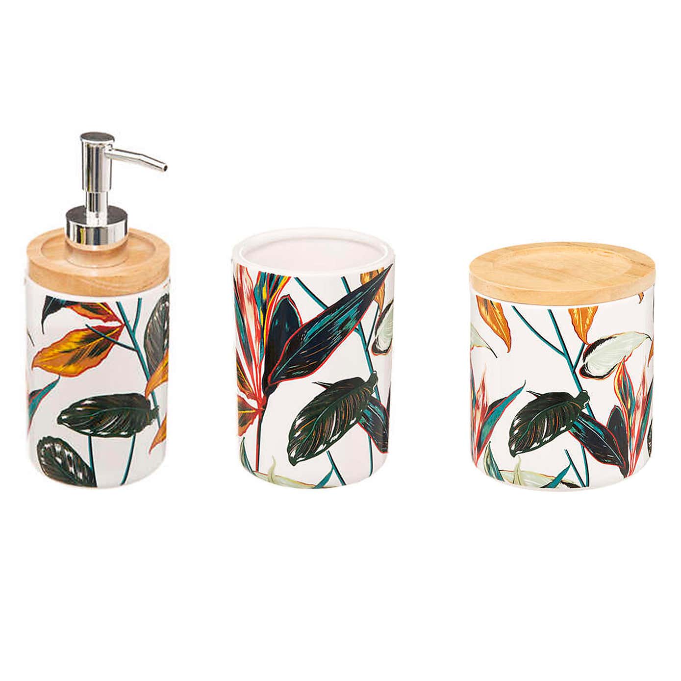 Palawan 3 Piece Bathroom Accessories Set
