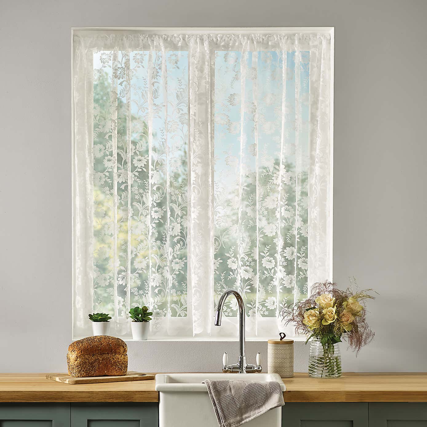 Lillian Lace Net Fabric