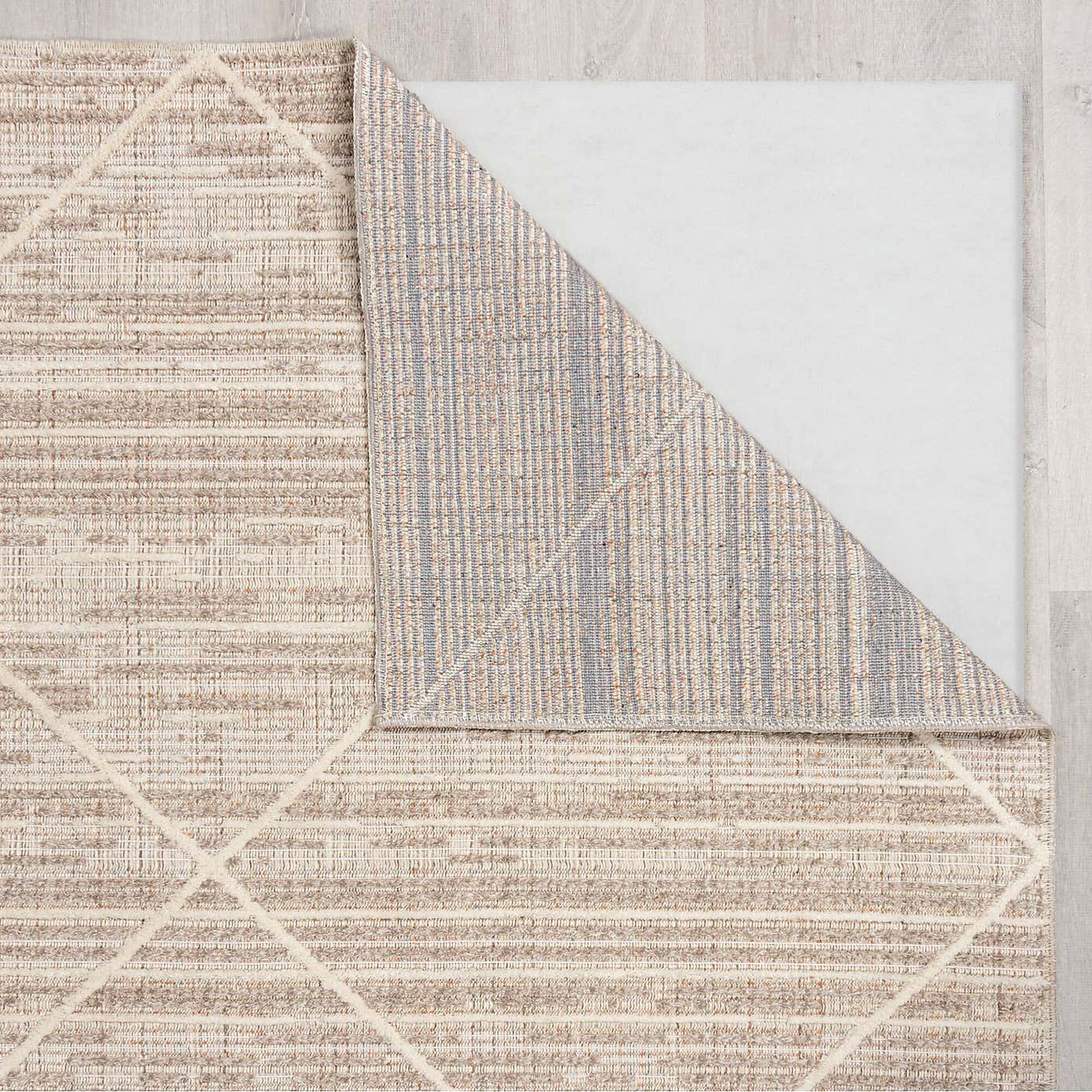 Diamond Tufted Washable Runner