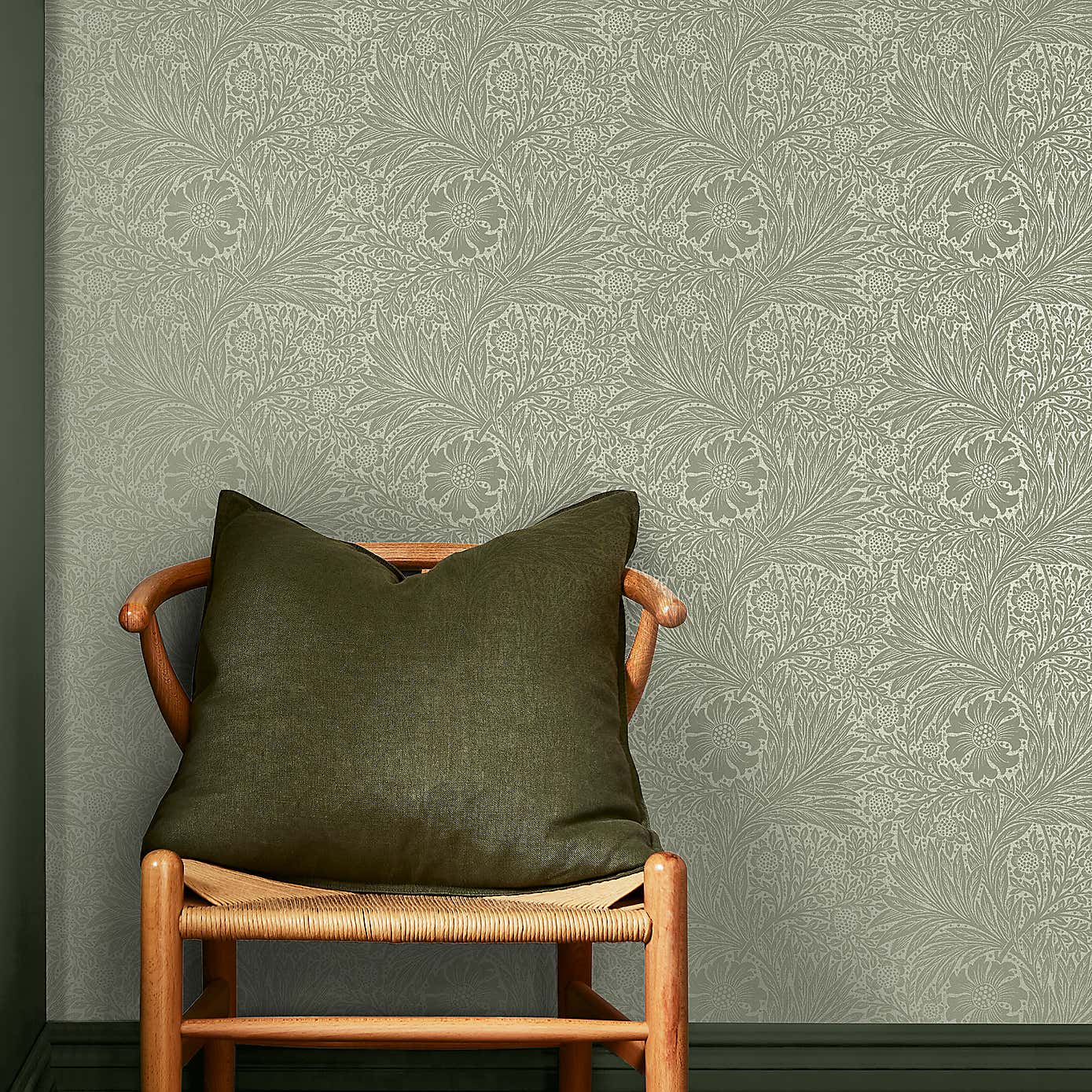 William Morris at Home Gallery Marigold Fibrous Wallpaper