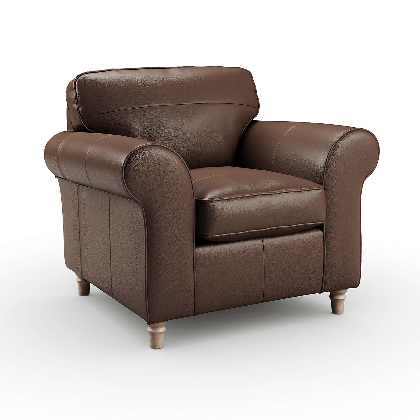 Flori Classic Leather Armchair