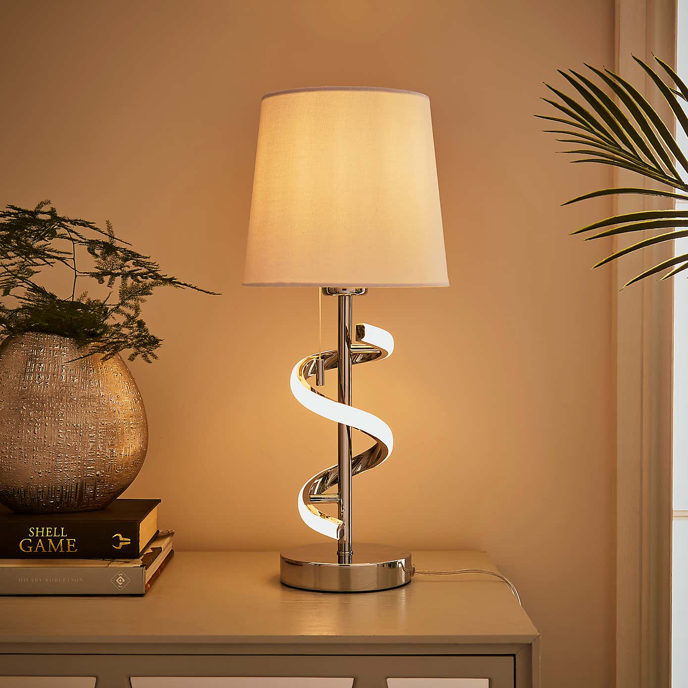Palais 2 Light Metal Table Lamp