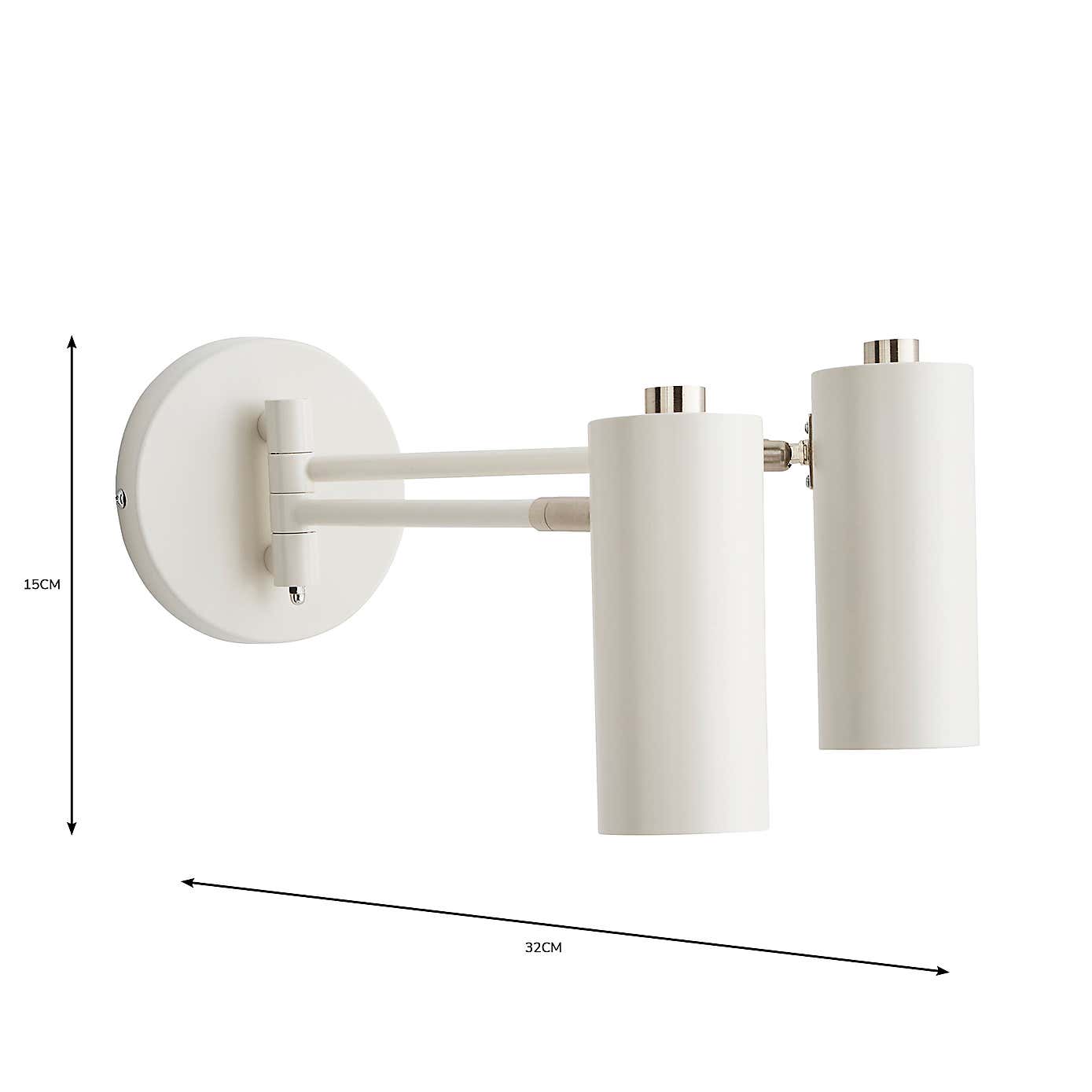 Leila Dual Wall Light