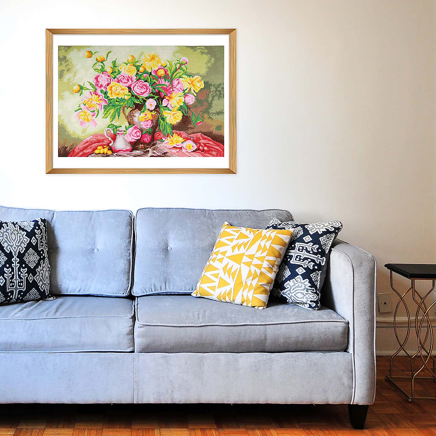 Cross Stitch Extra Large Roses