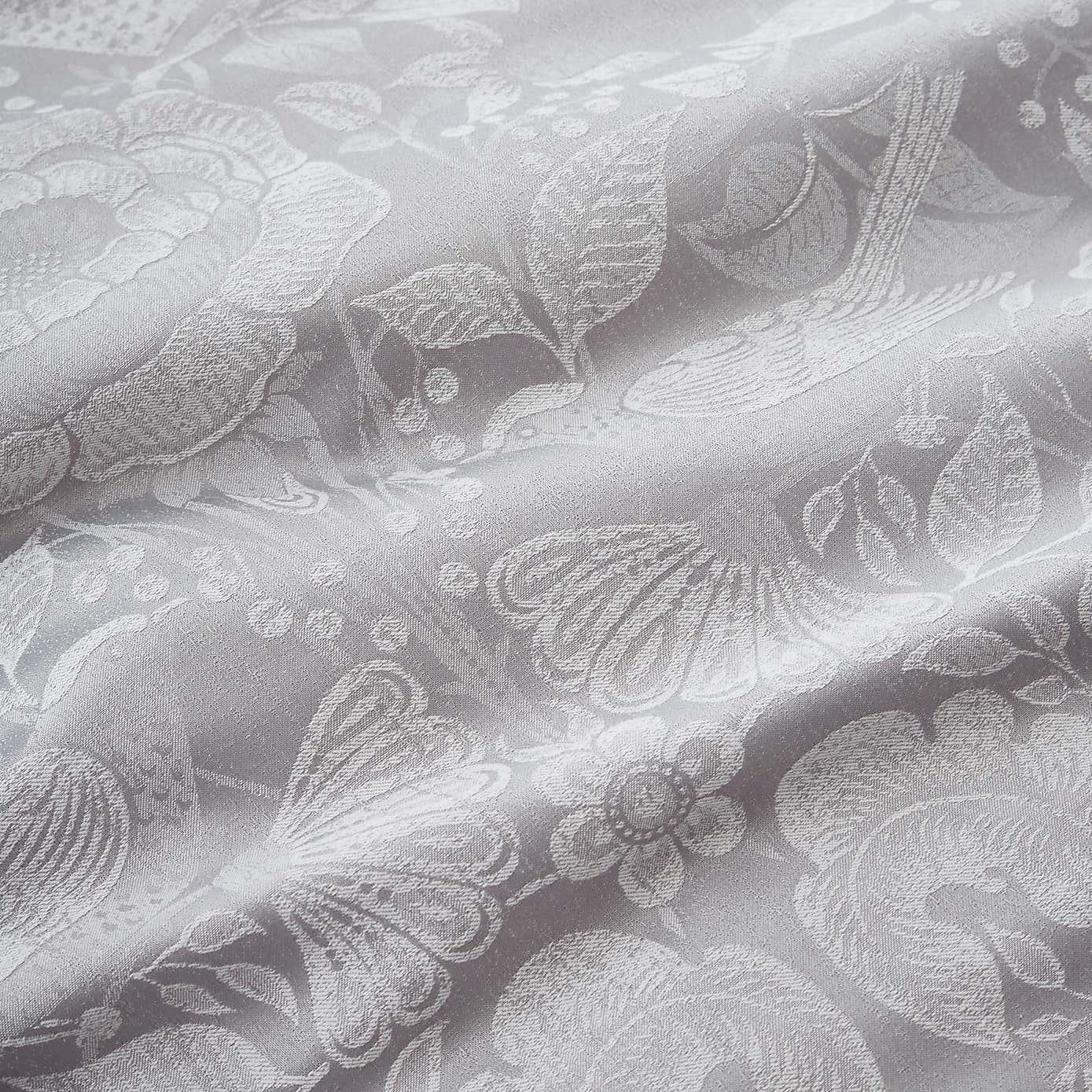 Kehlani Birds Jacquard Duvet Cover and Pillowcase Set