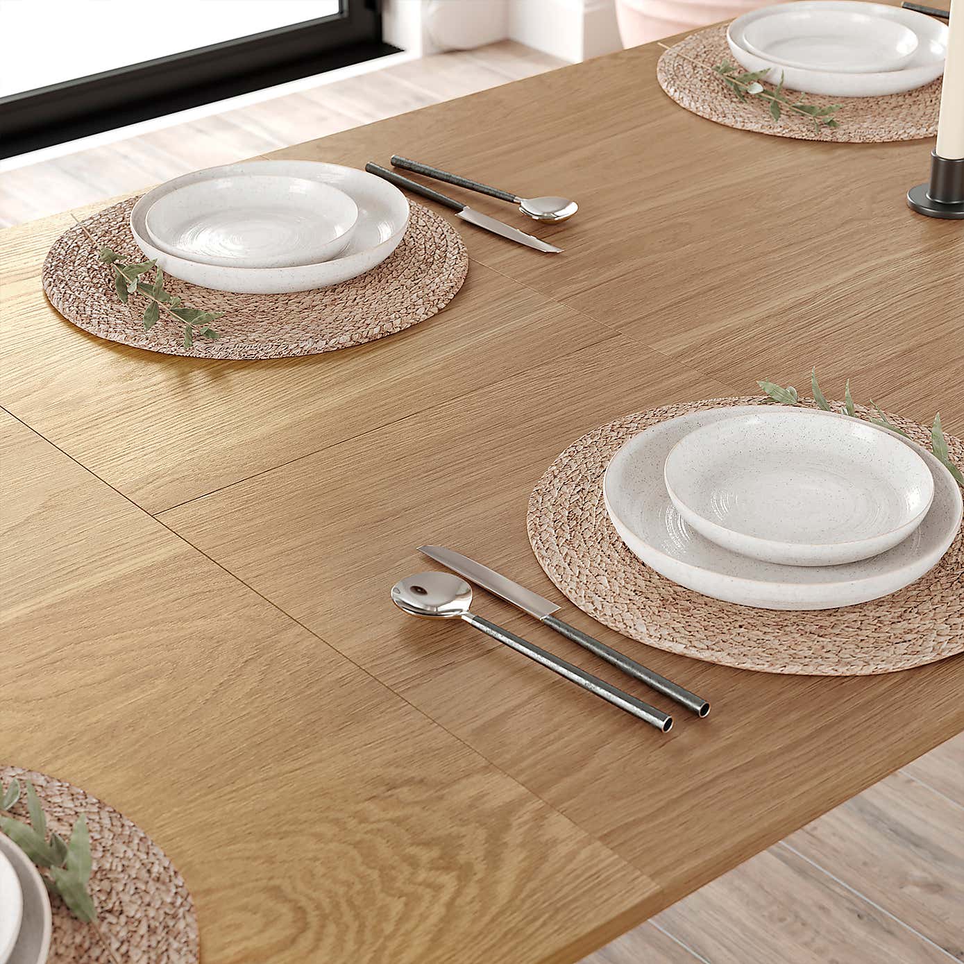 Hudson Rectangular Extendable Dining Table