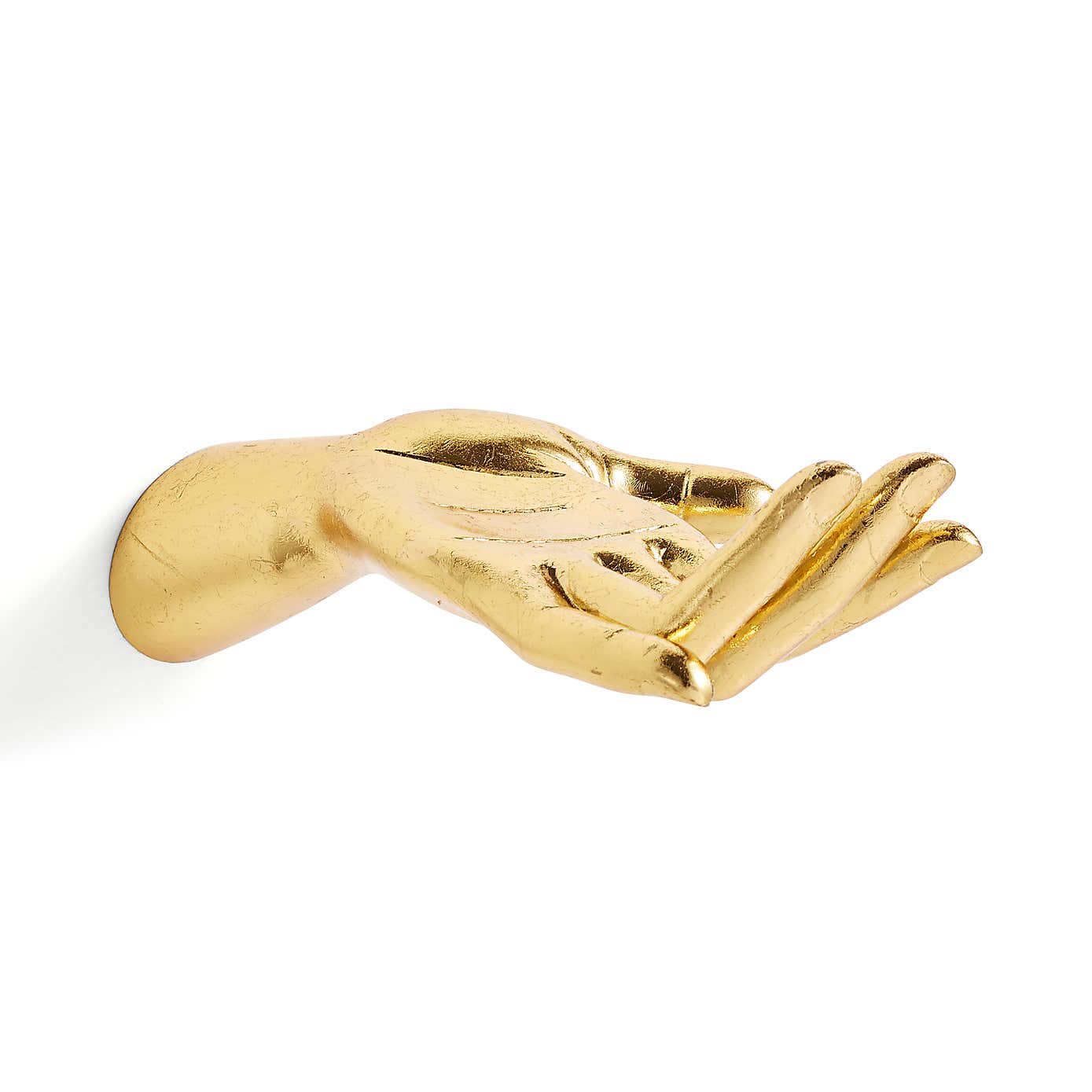 Brass Hand Wall Mounted Towel Rack