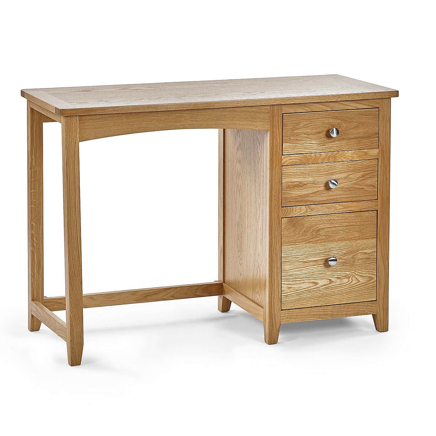 Jenkins Single Dressing Table and Stool, Oak