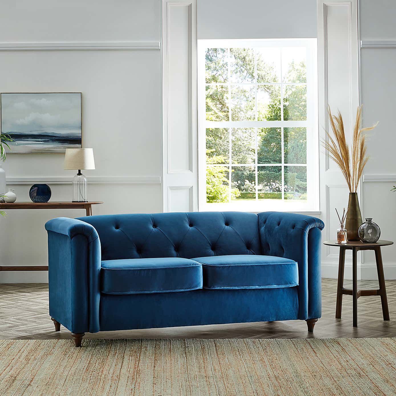 Chesterfield Opulent Velvet 2 Seater Sofa