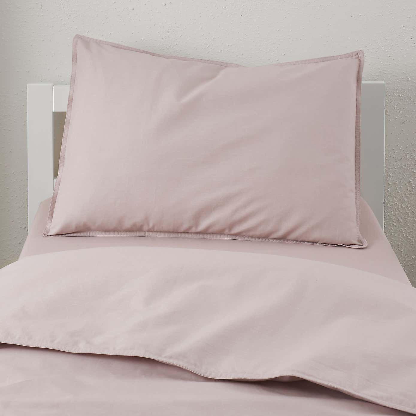 White 100% Organic Cotton Duvet Cover and Pillowcase Set