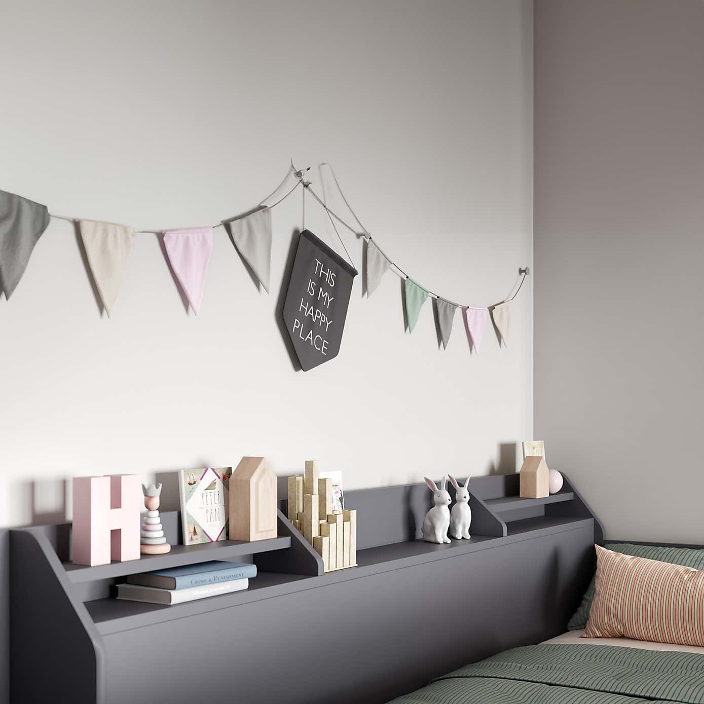 Slick Staircase Triple Bunk Bed