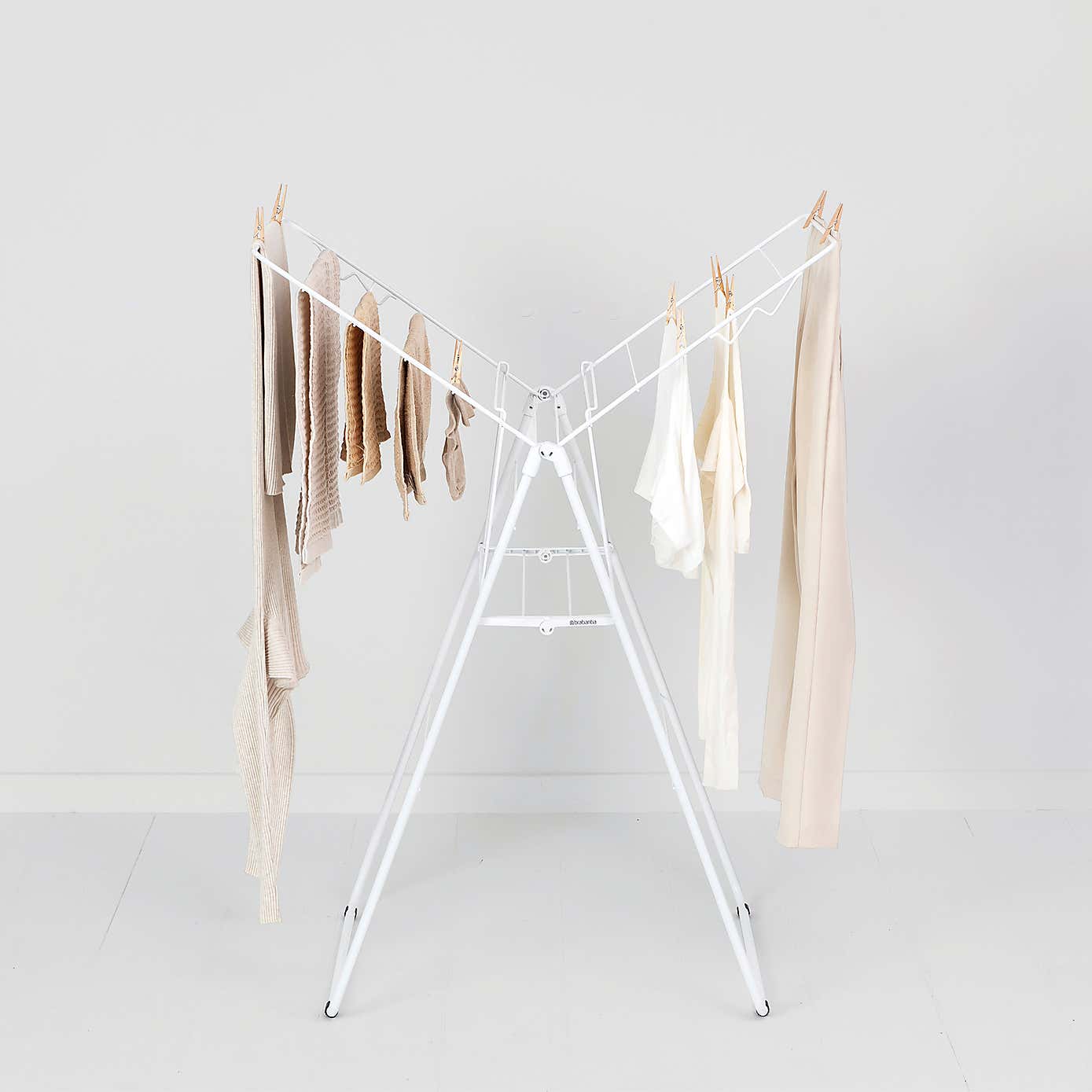 Brabantia White HangOn Drying Rack 15m