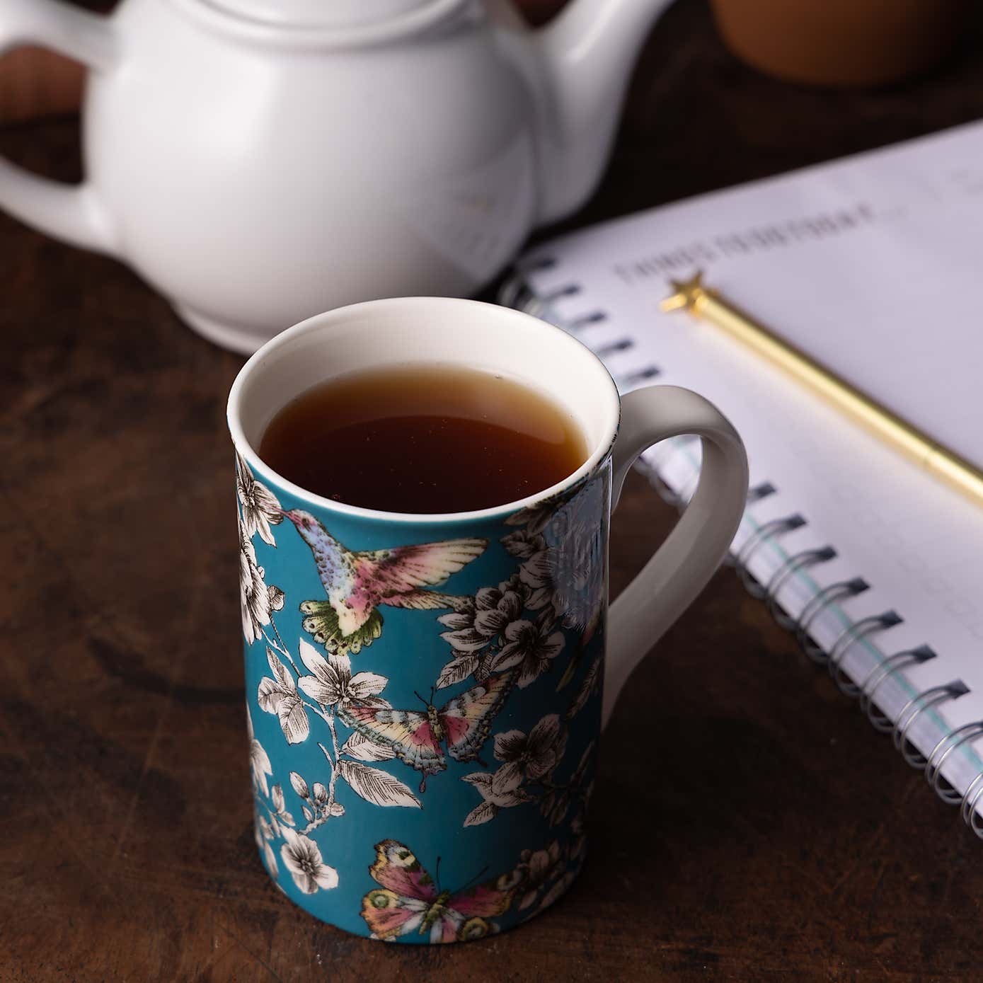 Price & Kensington Set of 2 Hummingbird Mugs