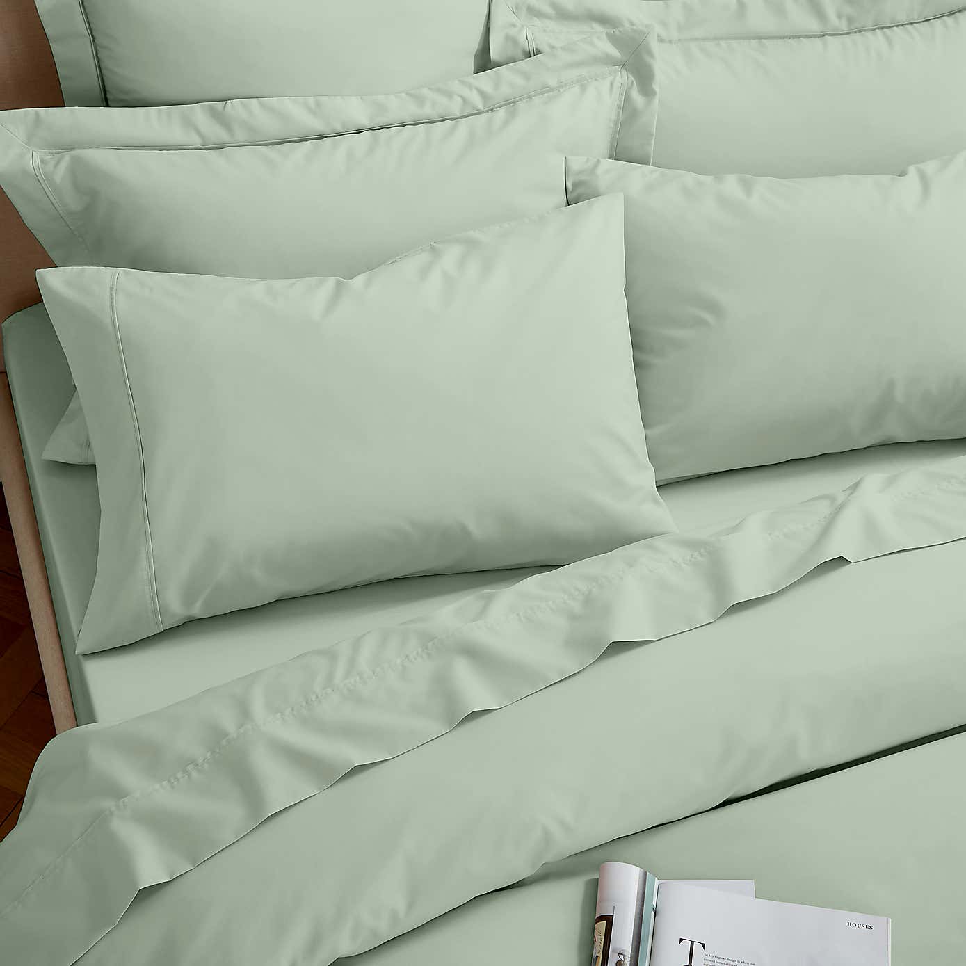 Dorma 400 Thread Count Cotton Percale Flat Sheet
