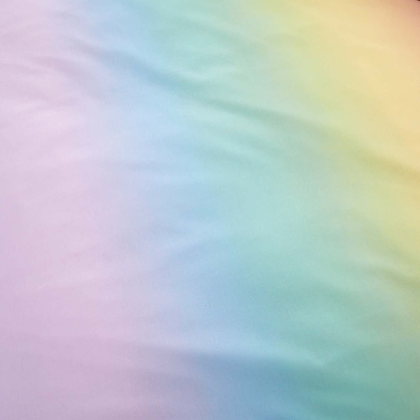 Ombre Pastel Duvet Cover and Pillowcase Set