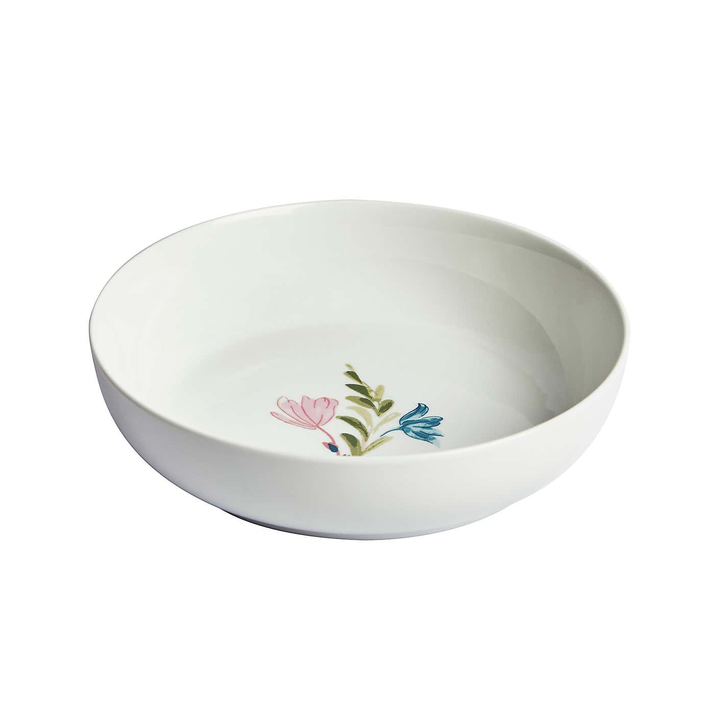 Floral Pasta Bowl
