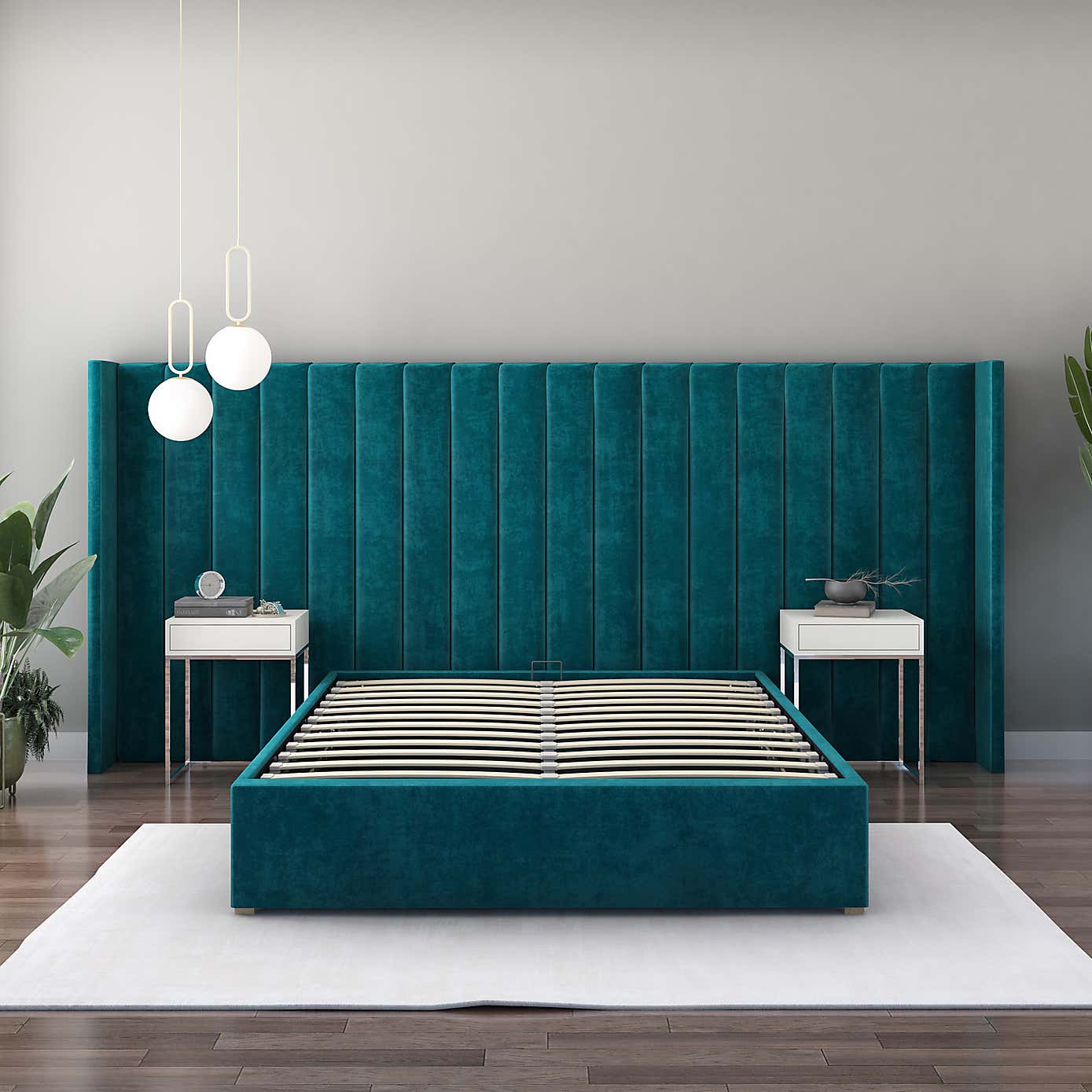 Grandeur Plush Velvet Headboard