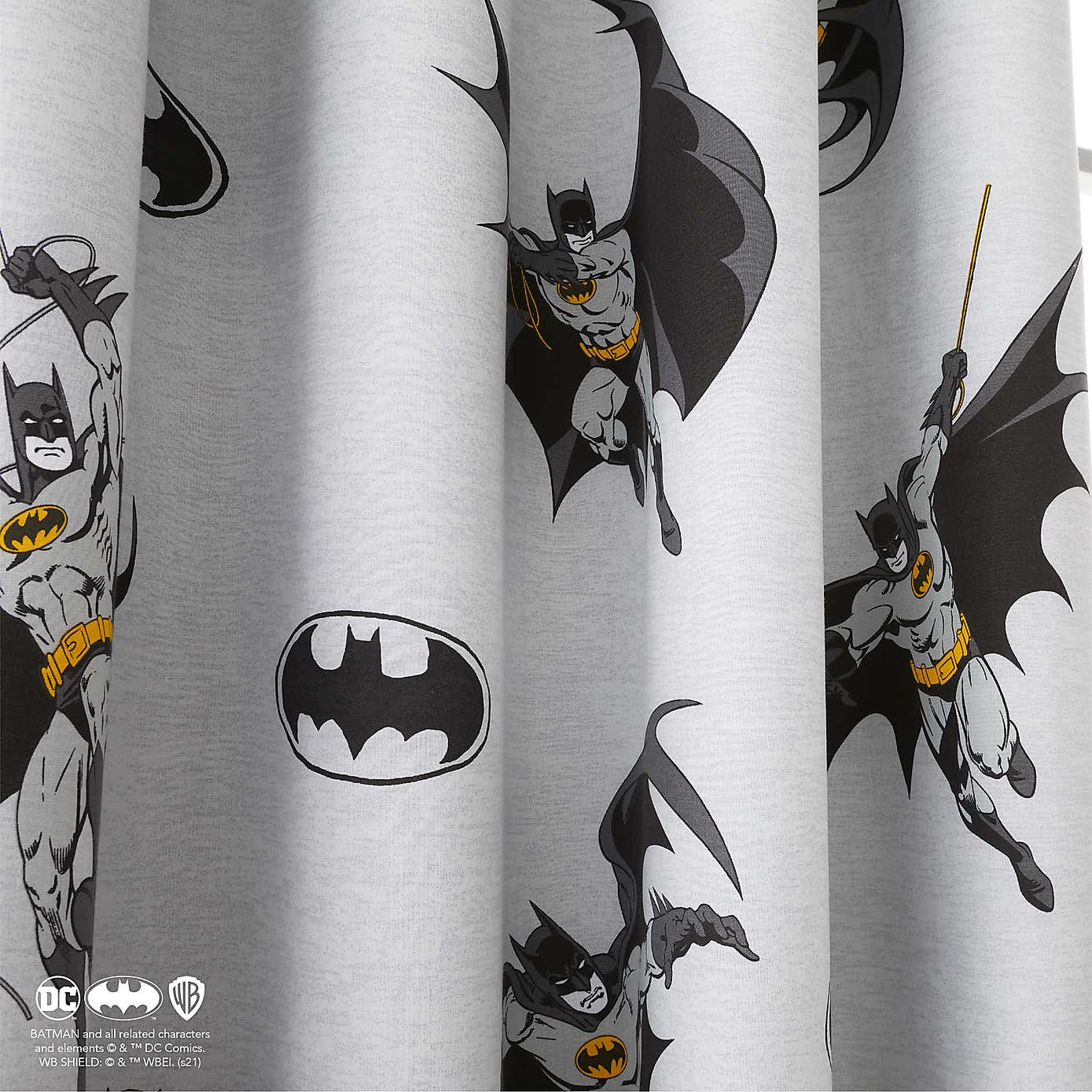 Batman Blackout Pencil Pleat Curtains