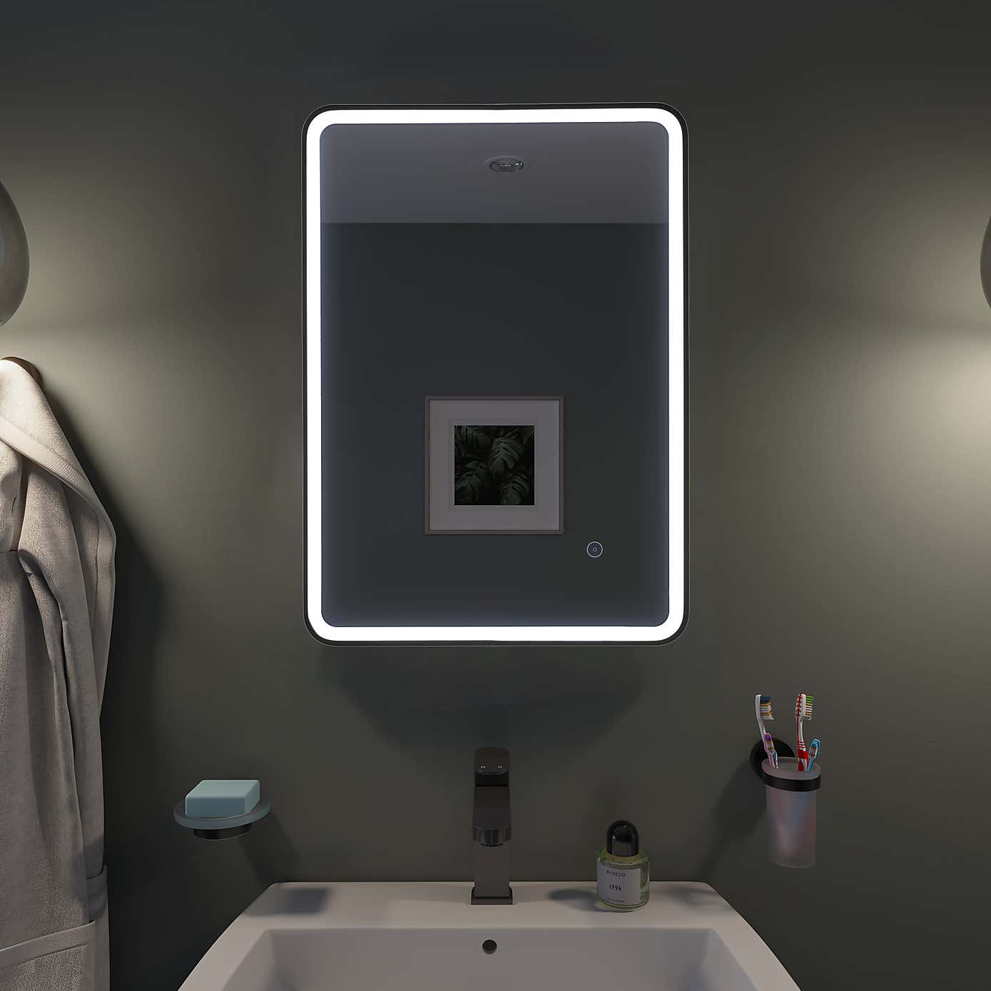 Henderson Rectangle LED Wall Mirror