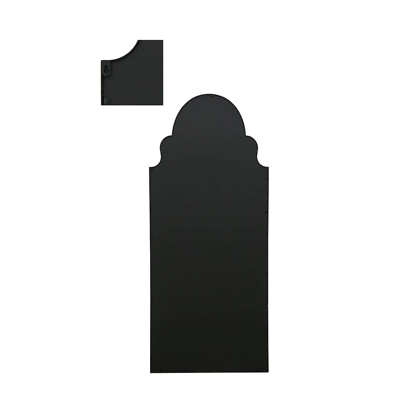 Arcus Crown Arched Indoor Outdoor Full Length Wall Mirror