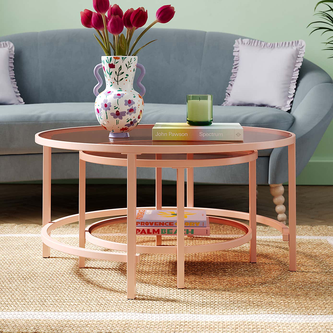 Sofia Coffee Nest of Tables