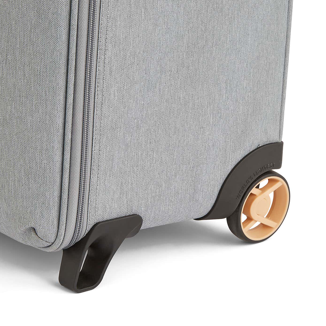IT Luggage Worlds Lightest Grey Suitcase