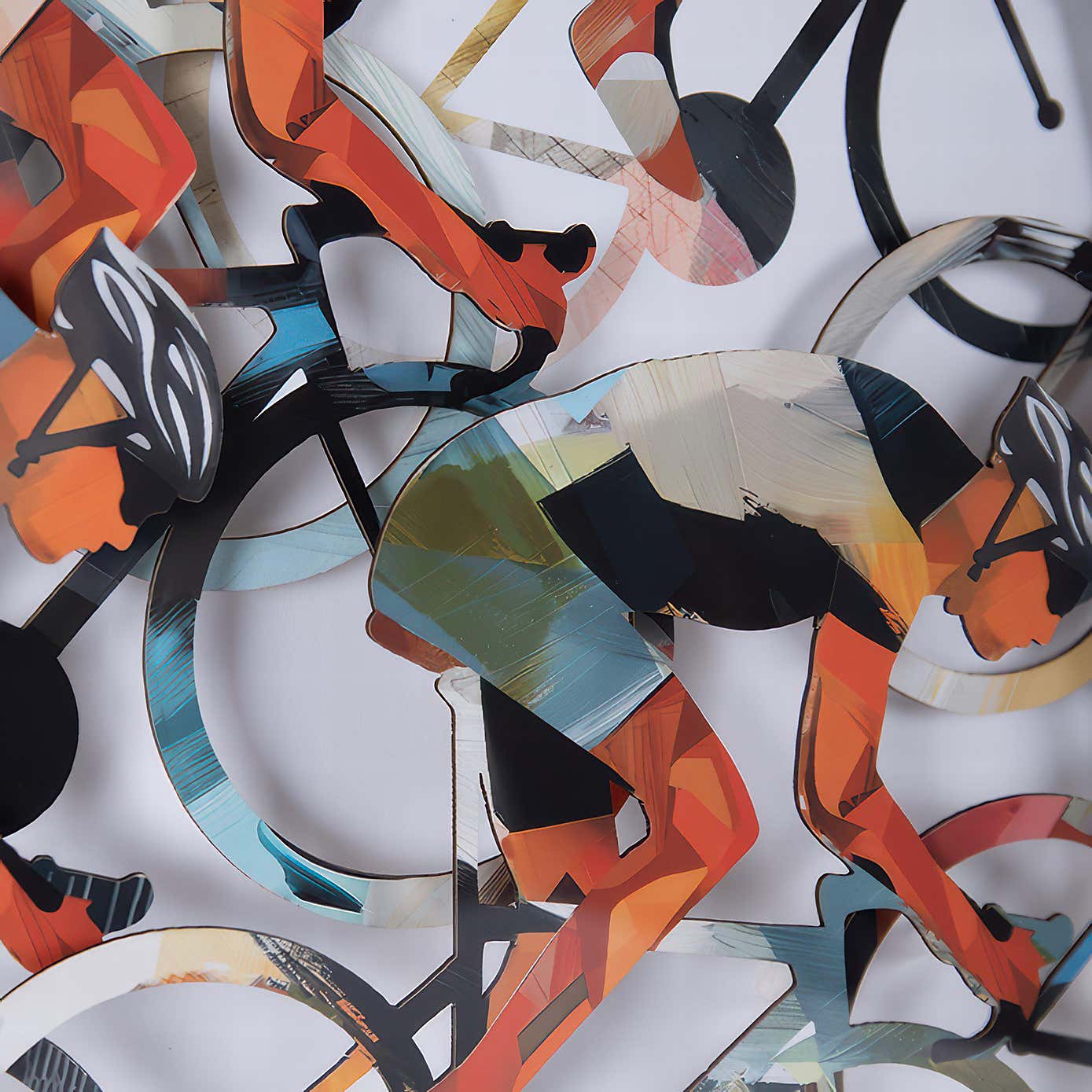 Cedar & Sage Peloton Framed Print